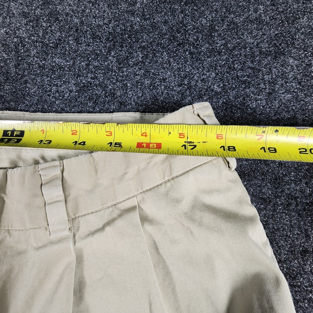 Bill's Khakis Chino Pants Men 38x26 Beige Pleated Cuffed Classic M2P Made USA - Picture 15 of 16